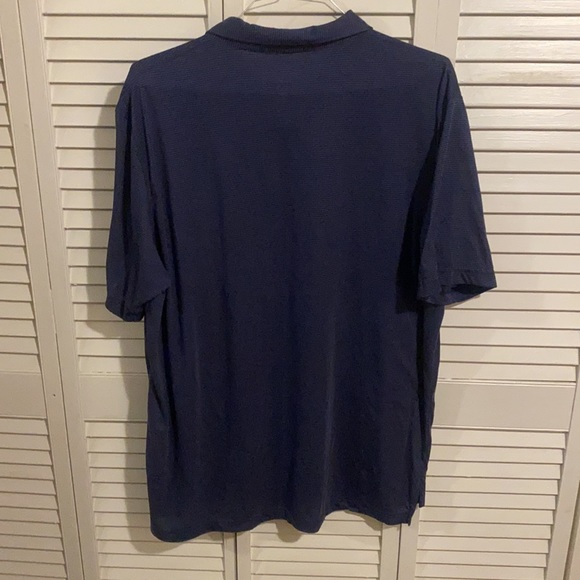 Navy Stripe Peter Millar Polo - Picture 3 of 4